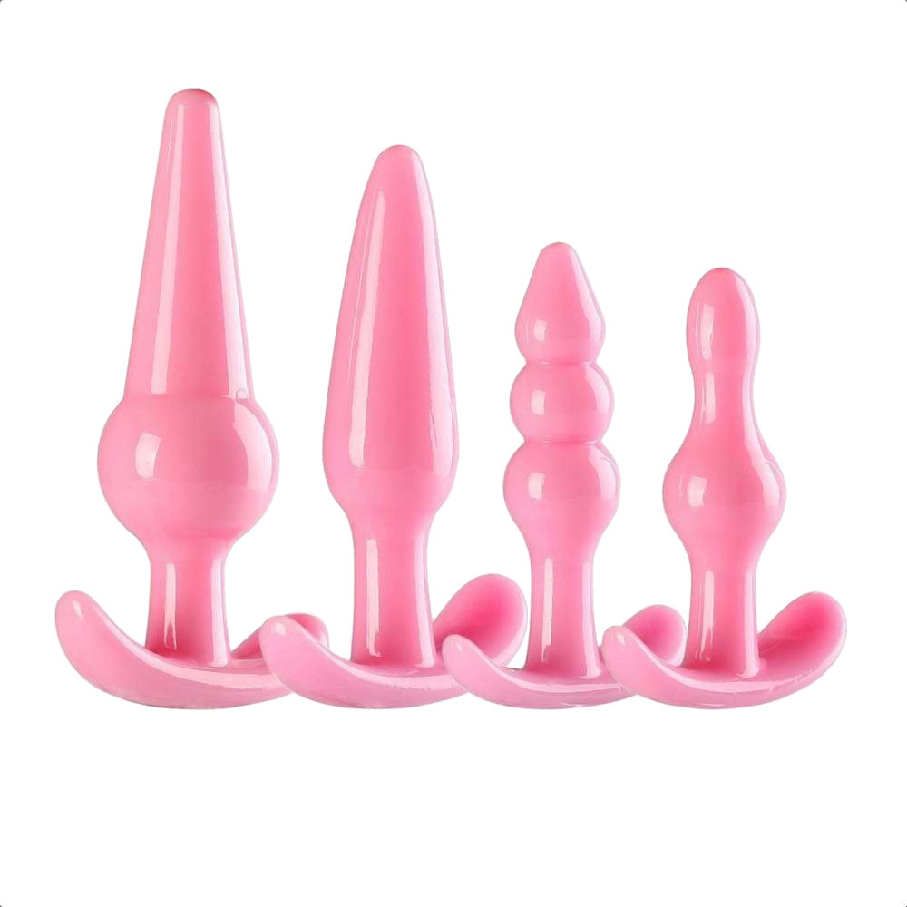 Versatile Silicone Kit (4 Piece) Loveplugs Anal Plug Product Available For Purchase Image 1