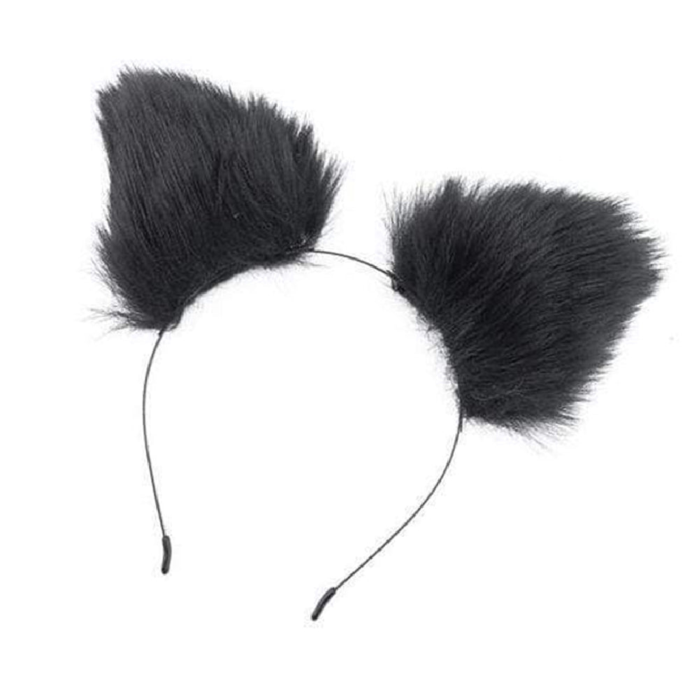 Black Pet Ears Cosplay