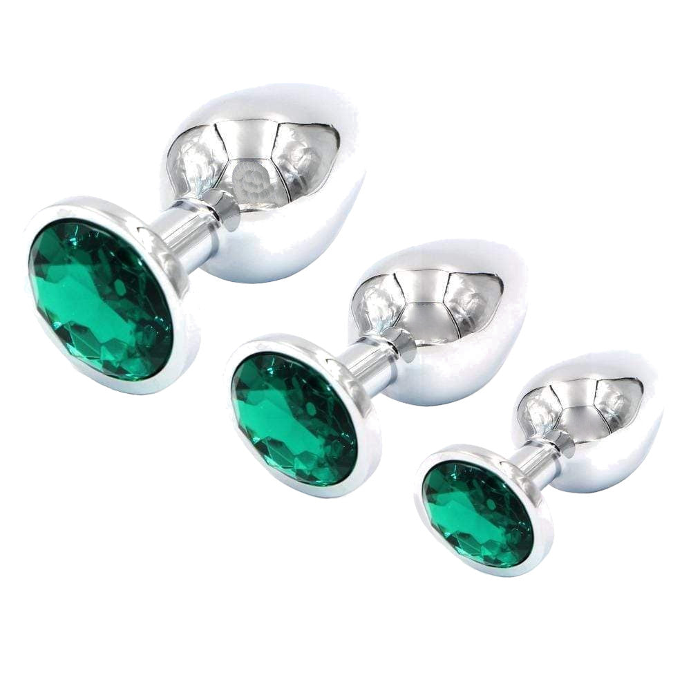 Shimmering Gem Set (3 Piece) Loveplugs Anal Plug Product Available For Purchase Image 4