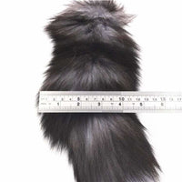 Dark Fox Tail With Vibrator 15" Loveplugs Anal Plug Product Available For Purchase Image 23