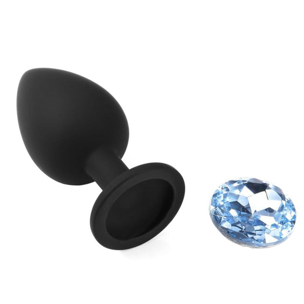 Smooth Silicone Diamond Starter Kit (3 Piece) Loveplugs Anal Plug Product Available For Purchase Image 2