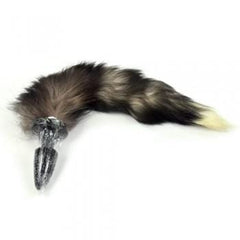 Black Fox Tail Black Silicone 
