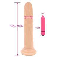 Flexible Realistic Suction Cup Dildo