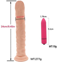 Flexible Realistic Suction Cup Dildo