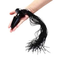 The horse sex toys feature a sleek design with a fluffy tail, doubling as a whip. The hair is soft, though some may prefer a little more strands.
