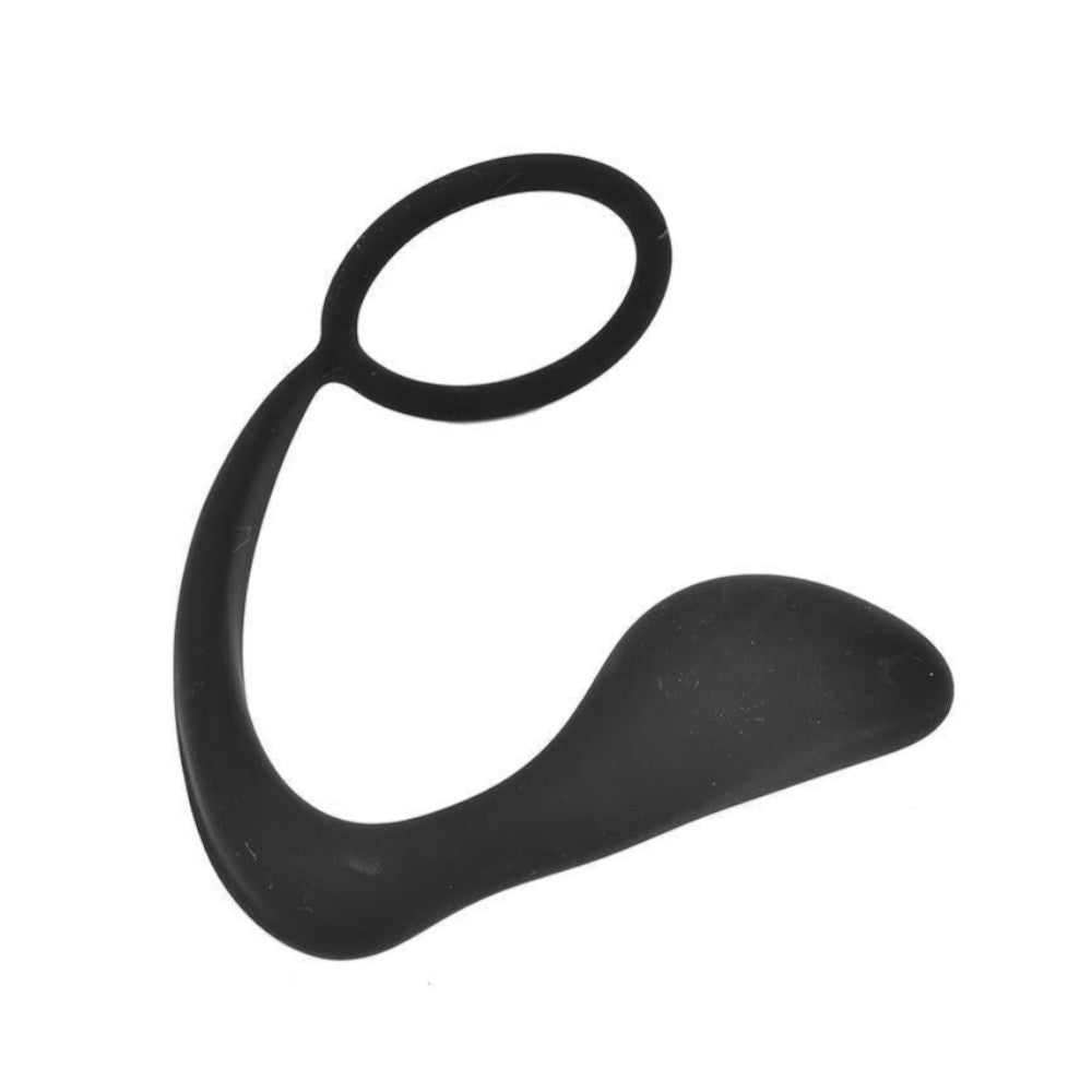 Cock Ring Silicone Prostate Massager Plug Stimulator Loveplugs Anal Plug Product Available For Purchase Image 1