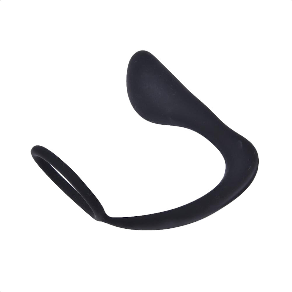 Cock Ring Silicone Prostate Massager Plug Stimulator