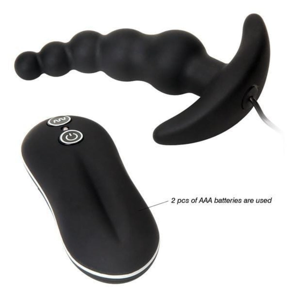 3" Silicone Prostate Massager with 10 Frequencies Loveplugs Anal Plug Product Available For Purchase Image 3