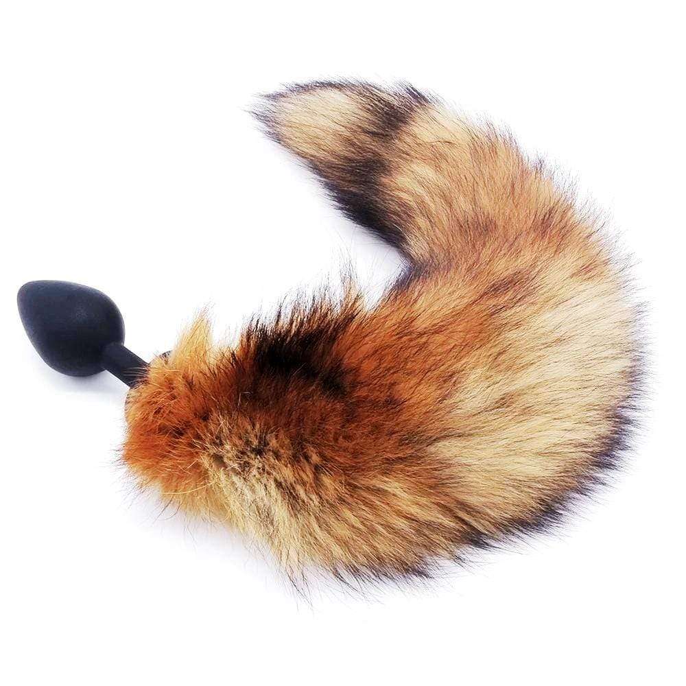 Brown Fox Silicone Tail Plug 16" Loveplugs Anal Plug Product Available For Purchase Image 2