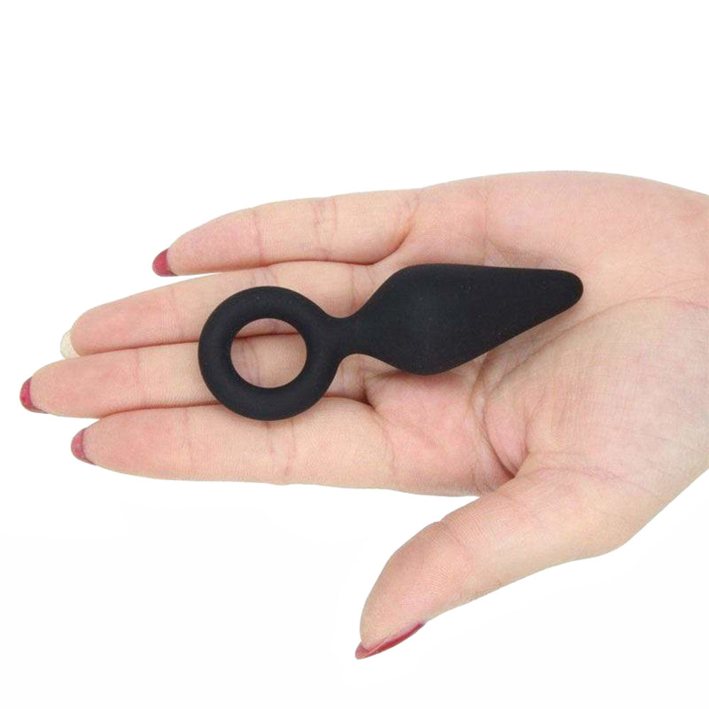 Small Kunai-Shaped Silicone Beginner Plug Loveplugs Anal Plug Product Available For Purchase Image 4