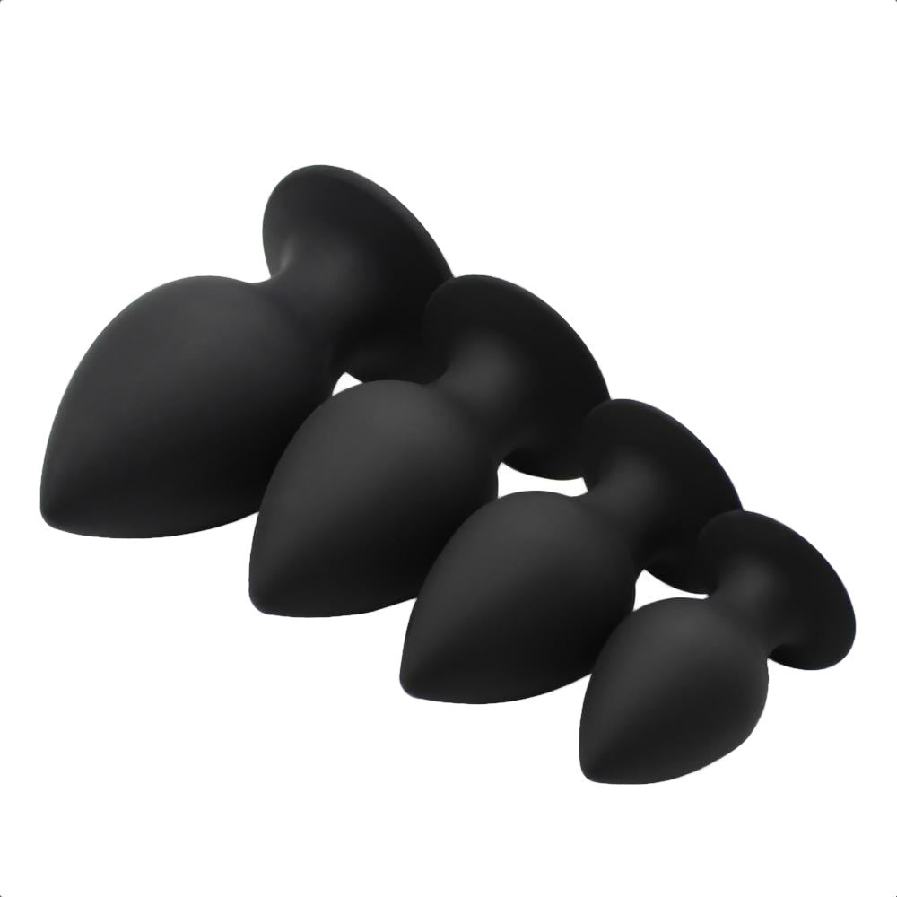 Black Silicone Training Plug Loveplugs Anal Plug Product Available For Purchase Image 1