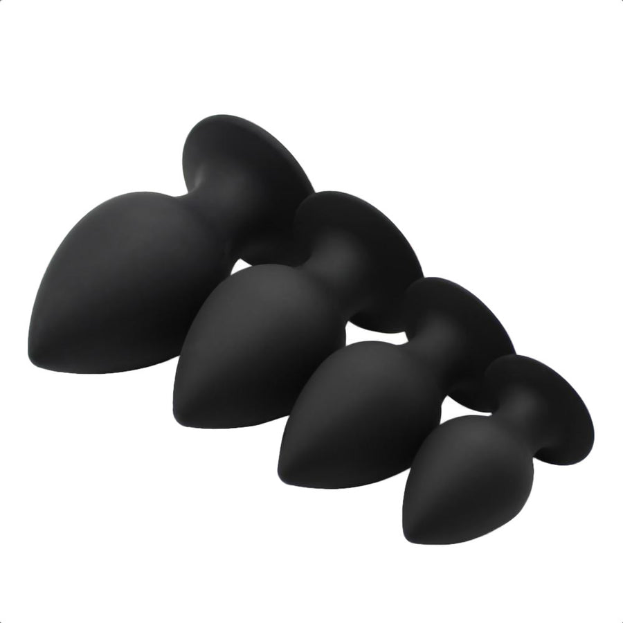 Black Silicone Training Plug Loveplugs Anal Plug Product Available For Purchase Image 40