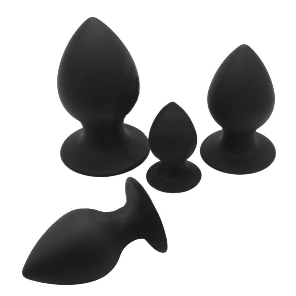 Black Silicone Training Plug Loveplugs Anal Plug Product Available For Purchase Image 4