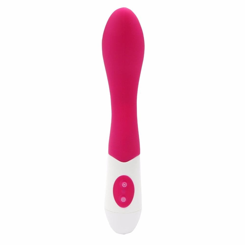 Pink Vibrating Anal Dildo